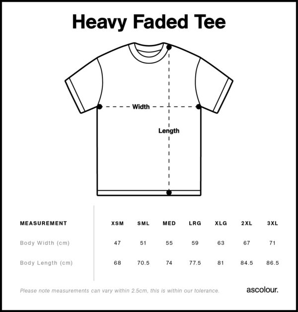 TT Fitness Heavy Faded Tee - Image 3